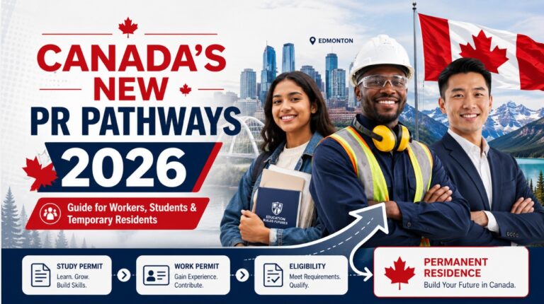 Canada new permanent residence pathways 2026 for workers and students in Alberta